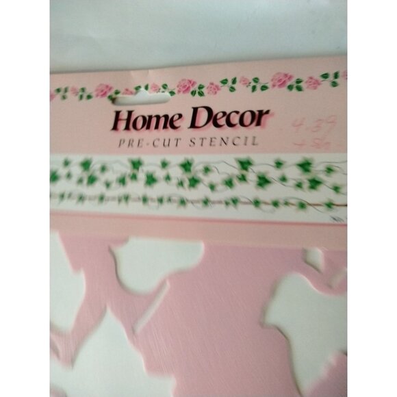 Delta Home Stencil Ivy Border Pre-Cut Walls Furniture Craft - Picture 3 of 9